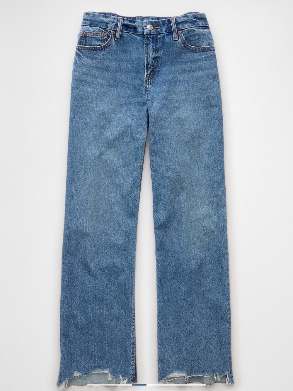 AE Curvy High-Waisted Stovepipe Jean